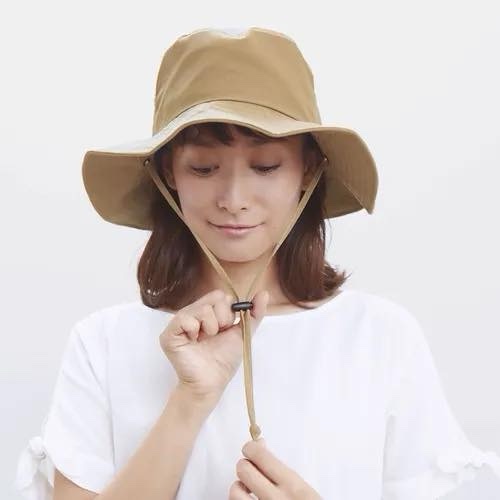 日本 抗 UV 99% 附帽帶!可摺疊收納的機能遮陽帽:圖片 8