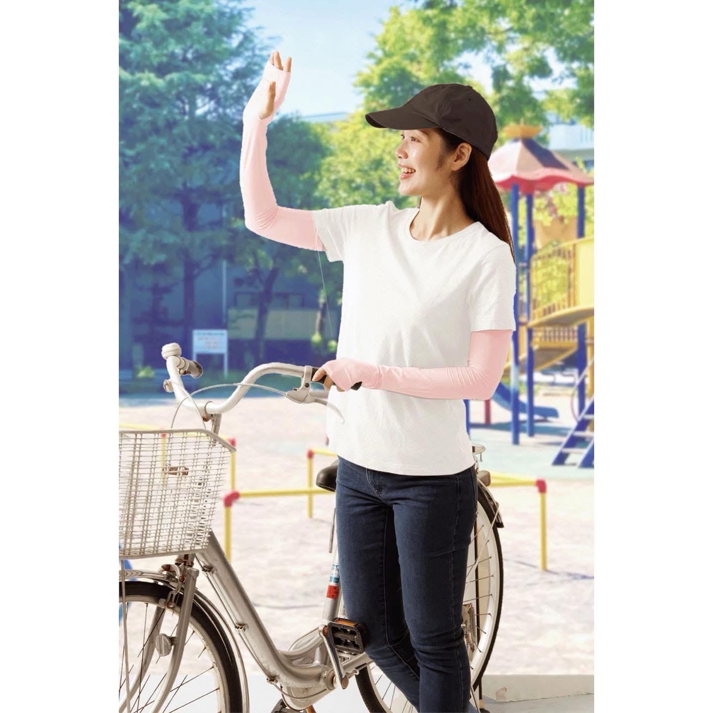 日本涼感防曬袖套1