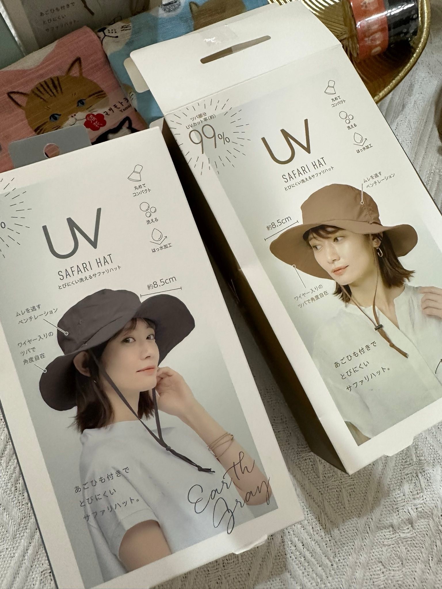 日本 抗 UV 99% 附帽帶!可摺疊收納的機能遮陽帽:圖片 12