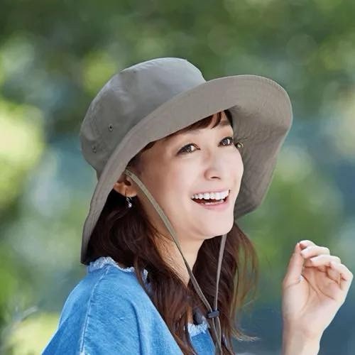 日本 抗 UV 99% 附帽帶!可摺疊收納的機能遮陽帽:圖片 6