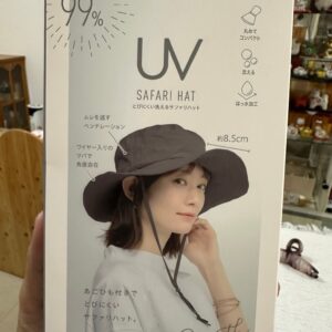 日本 抗 UV 99% 附帽帶！可摺疊收納的機能遮陽帽